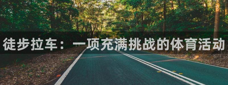 悟空体育app官网入口：徒步拉车：一项充满挑战的体育活动